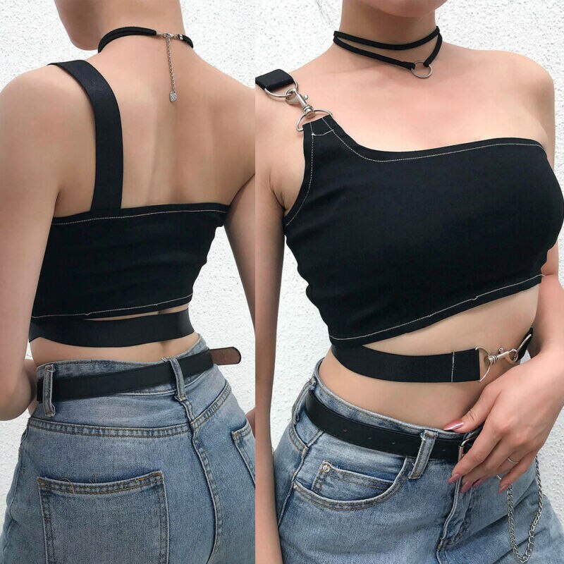 2021 м ũ  ݼ Ŭ ũ   μҸ ߰  Ʈ ָ ڸ ž Streetwear Club Camis